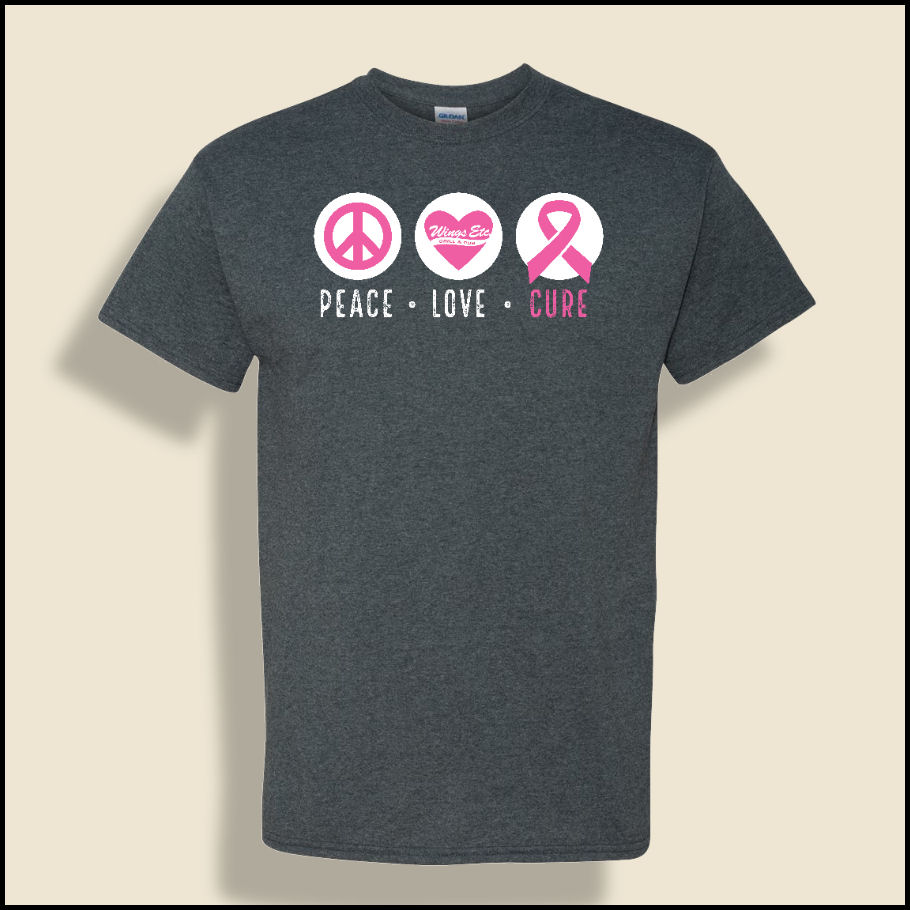 S. 2019 Peace Love Care BCA T-Shirts