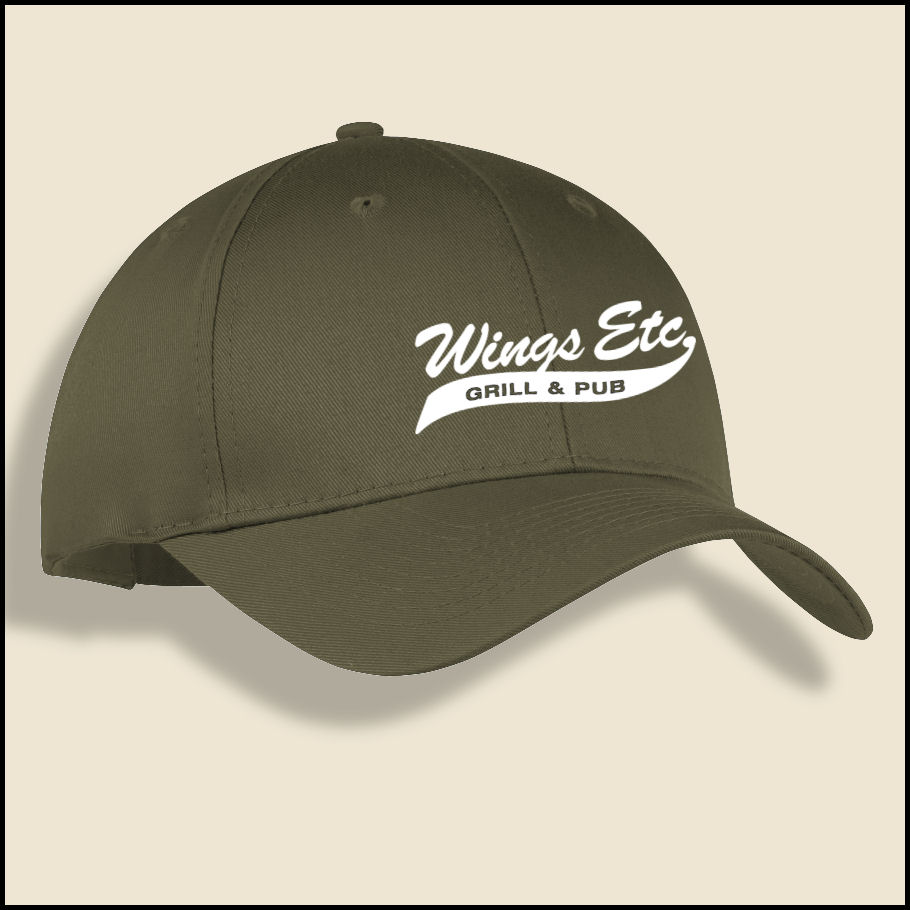 Olive Drab Wings Etc. 6 Panel Hat